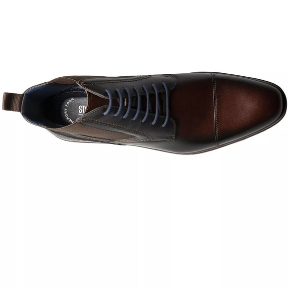 STACY ADAMS
Men's Rafferty Cap Toe Lace Up
Boots Size 7 - Picture 3 of 7